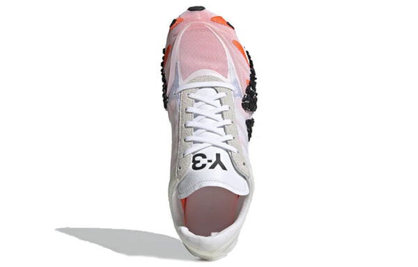 Кроссовки Adidas Y-3 Rehito Sneakers 'Black White', белый — фото 4
