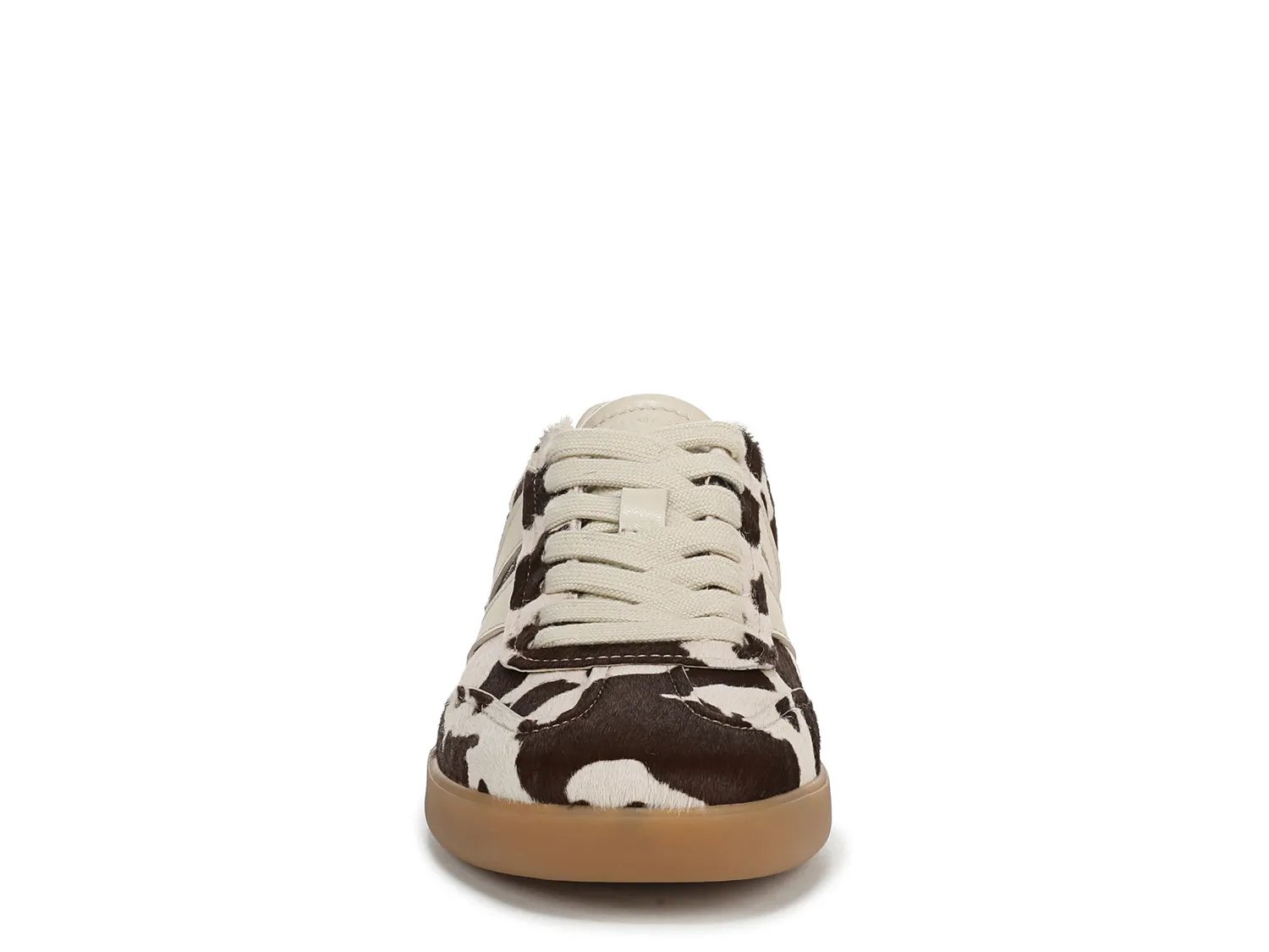 Кроссовки Vince Oasis Sneaker, White/Brown Cow Print — фото 2