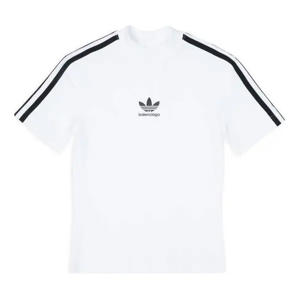 

Футболка x adidas shrunk t-shirt 'white' Balenciaga, белый