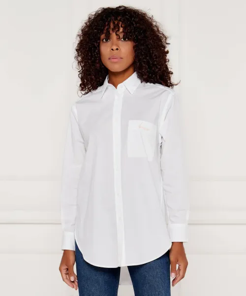 

Рубашка Loose fit Boss Orange, белый