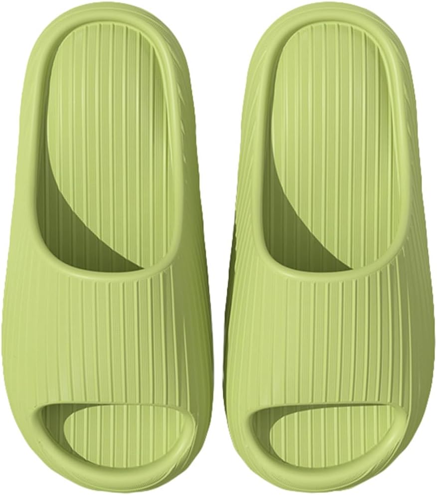 

Домашние тапочки для женщин и мужчин, тапочки для ванной, противоскользящие домашние туфли, шлепанцы для душа, тапочки для бассейна и пляжа Auxdiq, зеленый