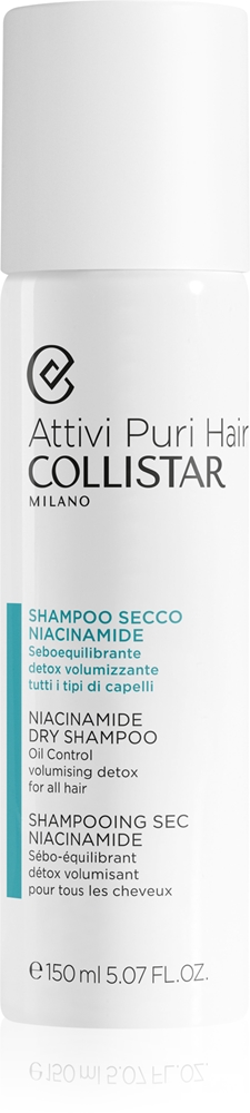 

Сухой шампунь для волос с ниацинамидом, освежающий, впитывающий жир сухой шампунь с ниацинамидом Collistar, 150 мл