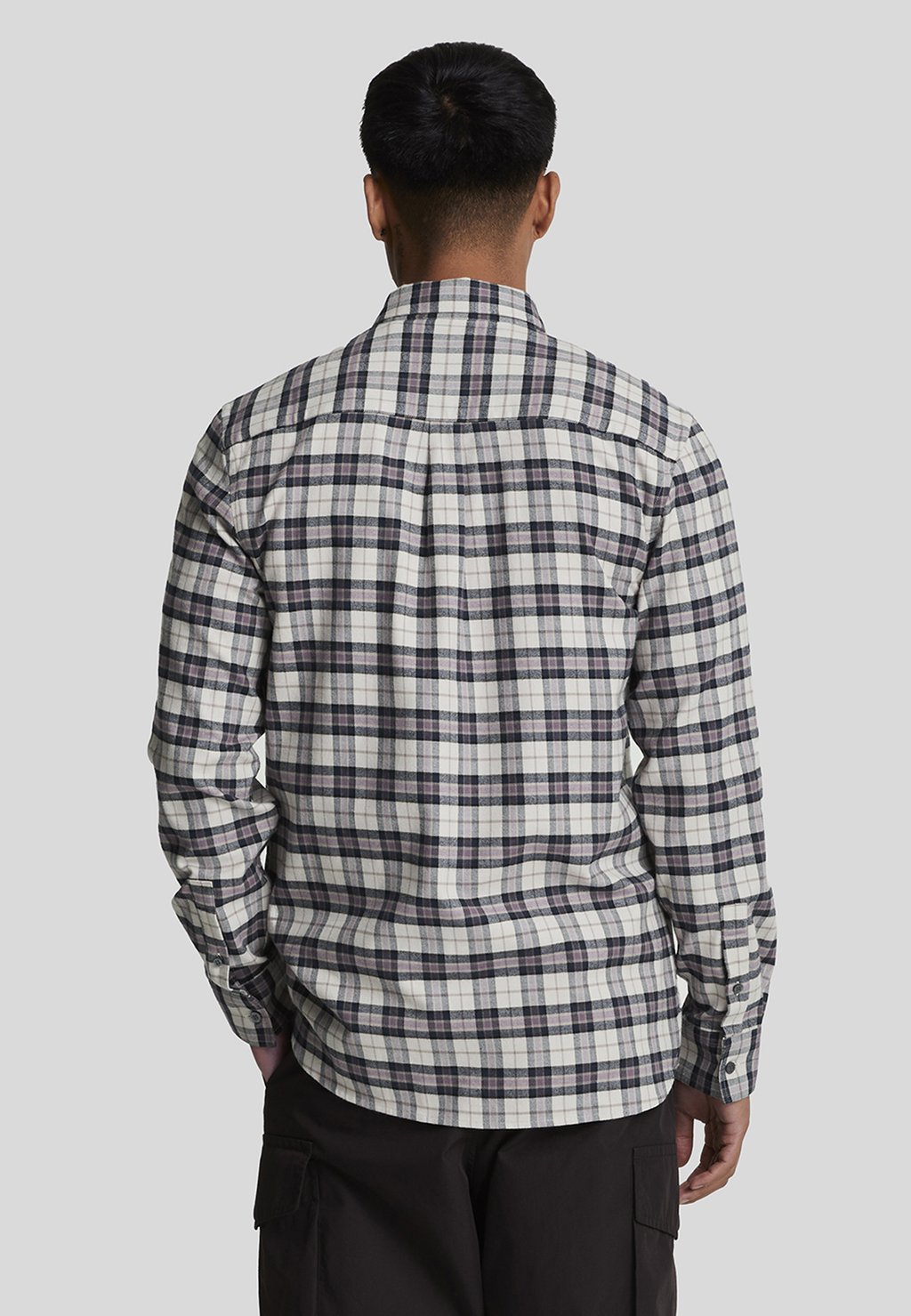 

Рубашка CHECK Lyle & Scott, темно-синий