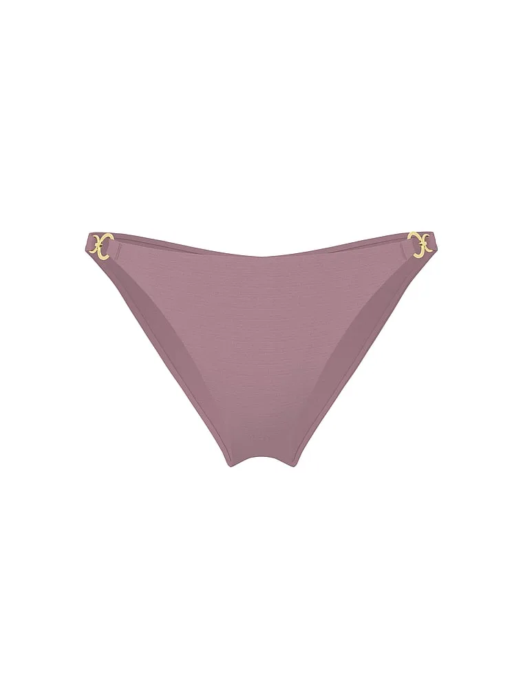Бикини-трусики Victoria'S Secret Swim, купальник, розовато-бордовый — фото 3