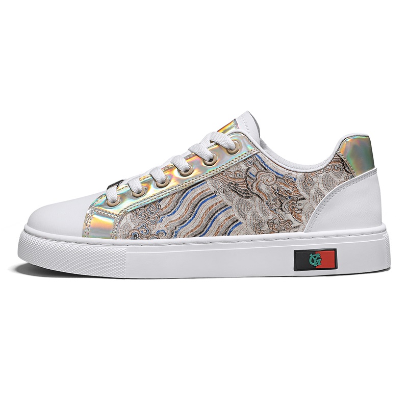 

Низкие мужские кроссовки Captain illy, White Gold