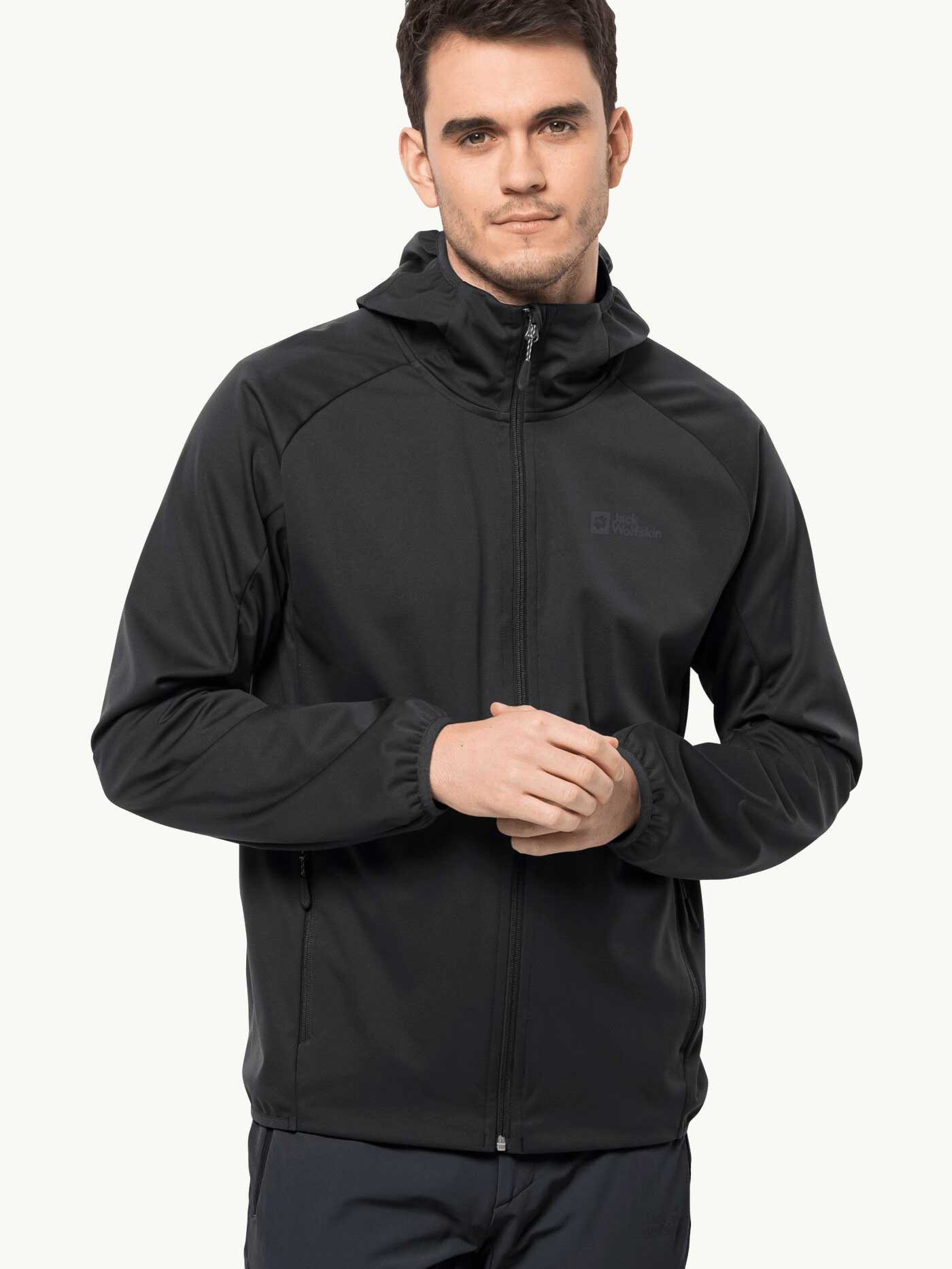 

Куртка Jack Wolfskin FELDBERG HOODY M, черный