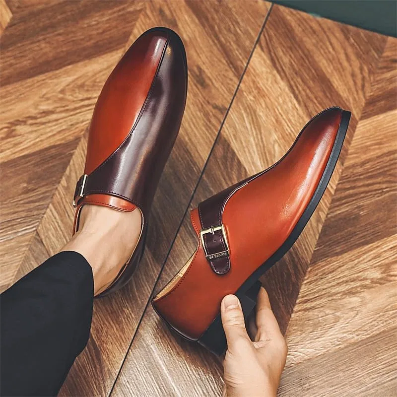 Лоферы мужские кожаные, Loafers & Slip-Ons, Brown UOPYNE — фото 2