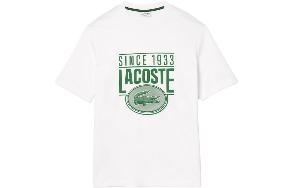 

Футболка мужская белая Lacoste, белый