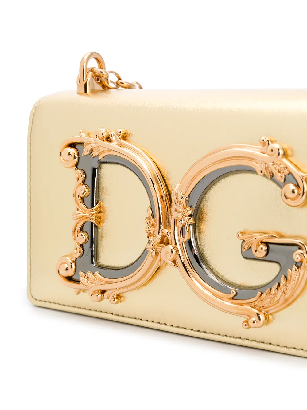 Сумка через плечо DG Girls DOLCE & GABBANA, золотой — фото 4