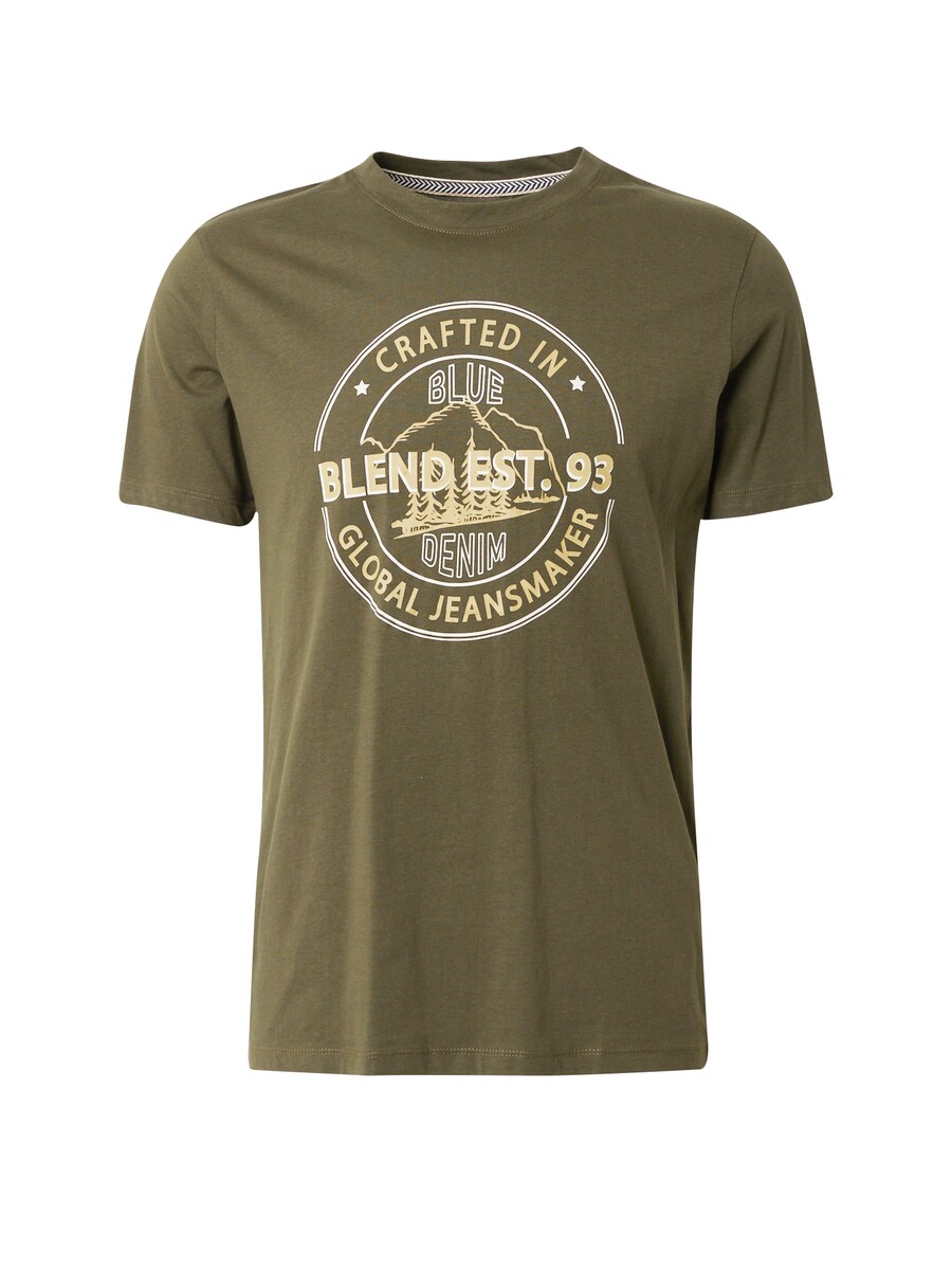 

Рубашка BLEND, цвет Olive/Pastel green