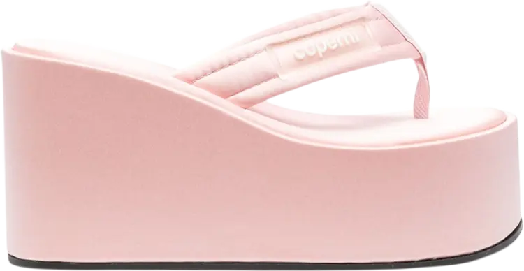 Кроссовки Coperni Wmns Branded Wedge Sandal 'Light Pink Satin', розовый