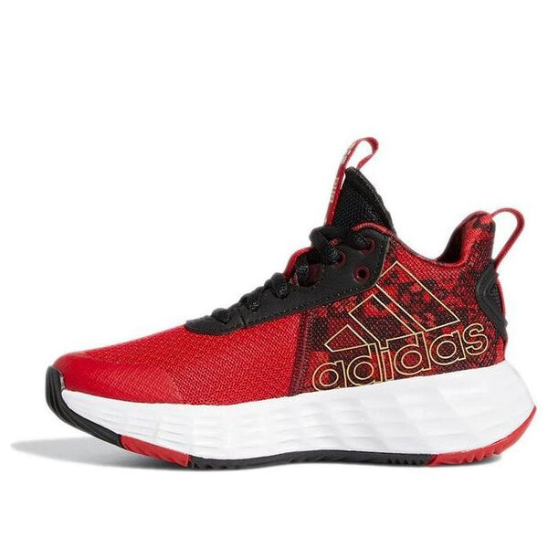 

Кроссовки adidas Ownthegame CNY 2.0 K 'Red Gold', красный