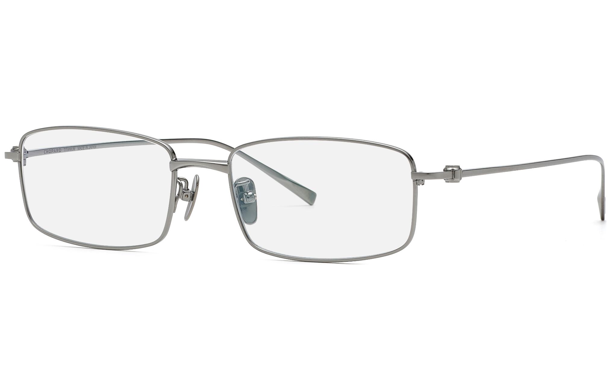 

Chopard Чистый титановый квадратный очковый каркас унисекс, VCHG69J0568