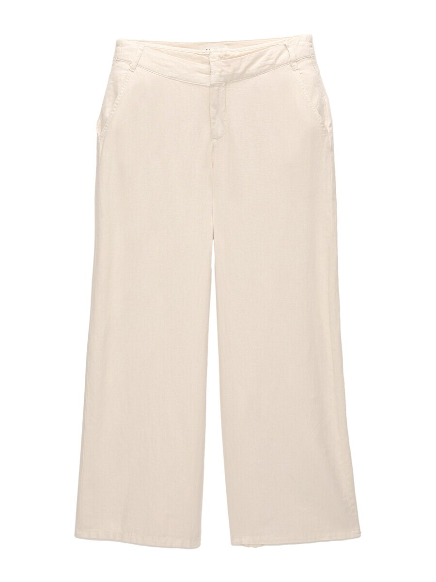 

Тканевые брюки Pull&Bear Regular Pants, натуральный белый