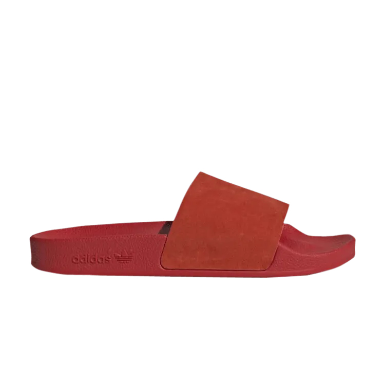 Шлепанцы Wmns Adilette Suede Slide 'Cartoon Eye', красный