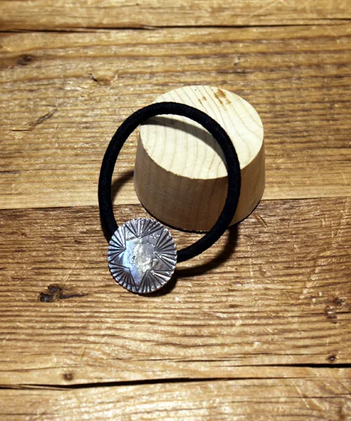 Резинка для волос Star Light Hair Elastic Kennedy amp japan серебристый — фото 2