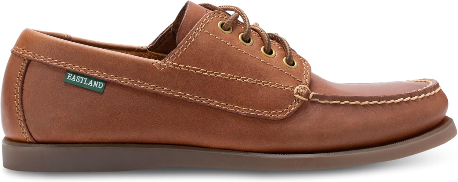 Мужские мокасины Eastland Falmouth с четырьмя отверстиями для шнурков, Oak — фото 3