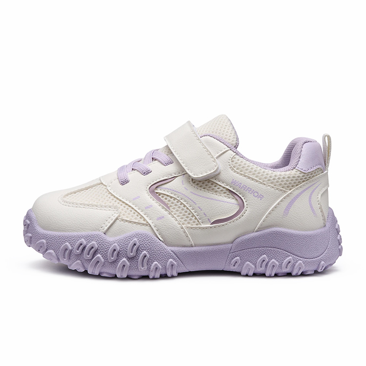 Детские кроссовки для бега Low top с амортизацией, легкие и устойчивые к истиранию WARRIOR, розовый — фото 3