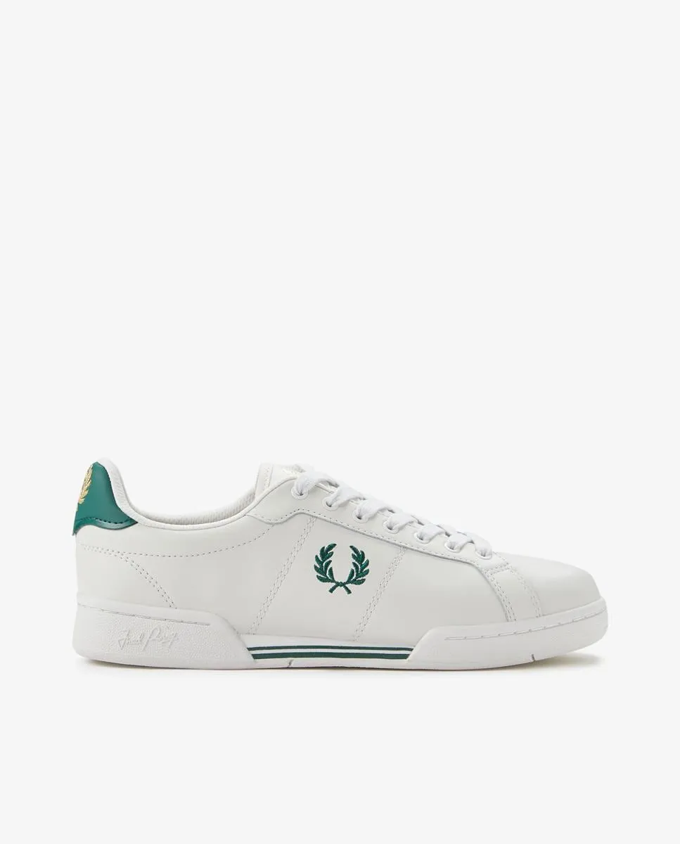 

Мужские спортивные кроссовки B722 из кожи Fred Perry, белый