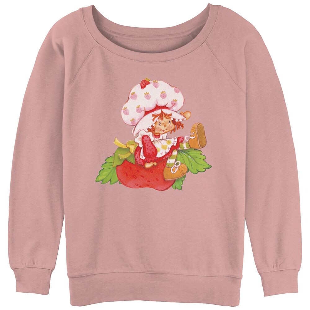 

Махровый пуловер с напуском и графическим рисунком Berry Chill для юниоров Strawberry Shortcake Berry Chill Licensed Character, цвет Desert Pink