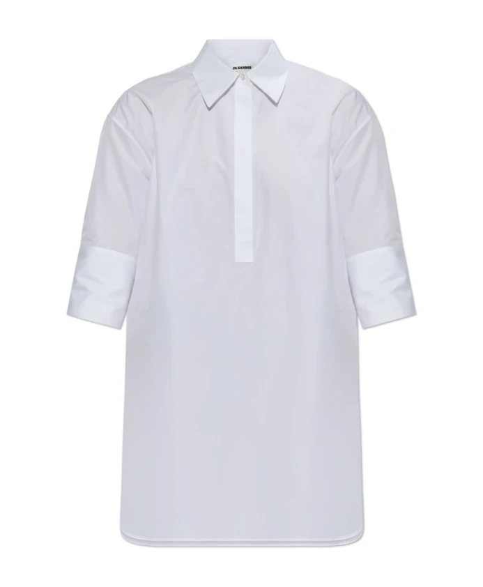 

Рубашка с коротким рукавом Jil Sander, белый