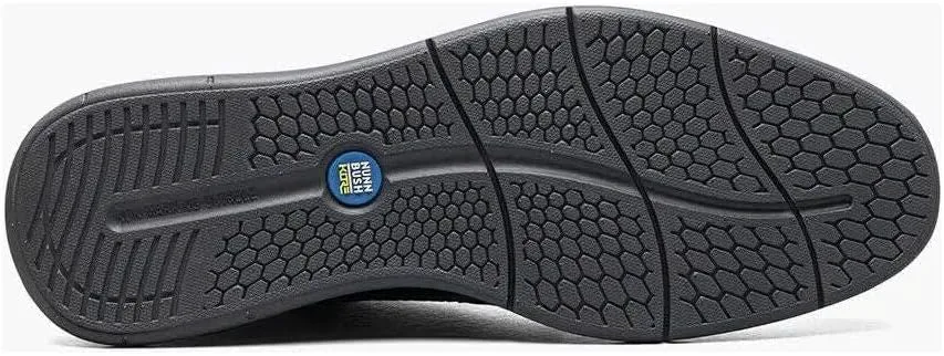 Мужские ботинки Nunn Bush Chase Plain Toe Chukka современного дизайна, черный — фото 4