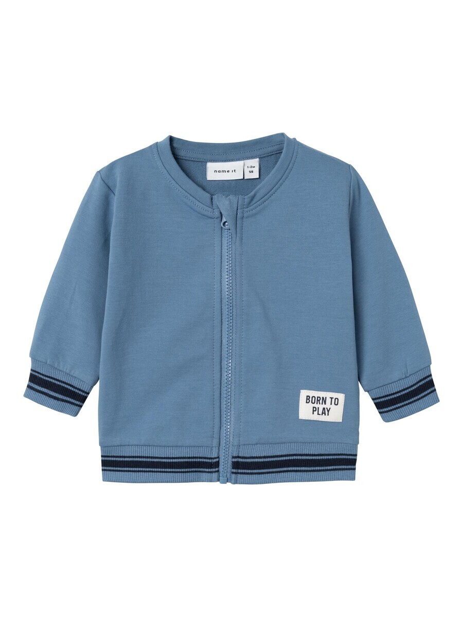 

Худи NAME IT Zip-Up Hoodie, цвет Blue/Dusty blue