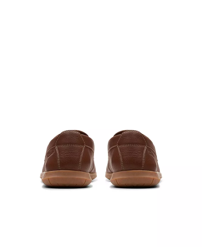 Мужские кроссовки Flexway Step Slip On Clarks, коричневый/бежевый — фото 3