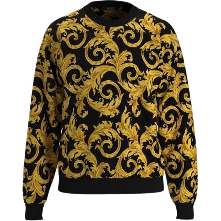 

Versace Мужская толстовка с круглым вырезом, черная, средней толщины, стандартного размера, Черный, Versace Мужская толстовка с круглым вырезом, черная, средней толщины, стандартного размера