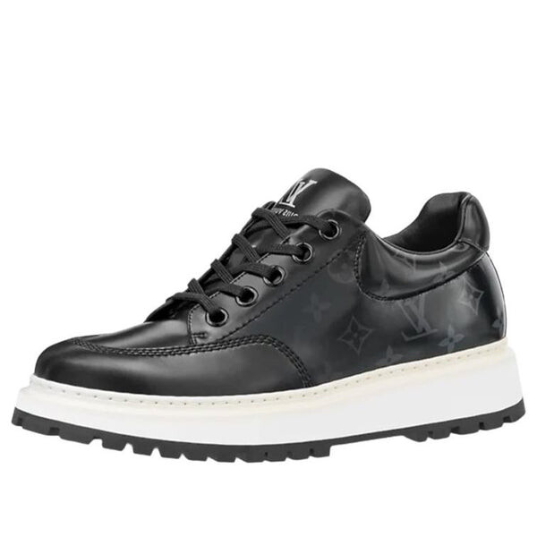

Кроссовки abbesses derbies sneakers 'black' Louis Vuitton, черный