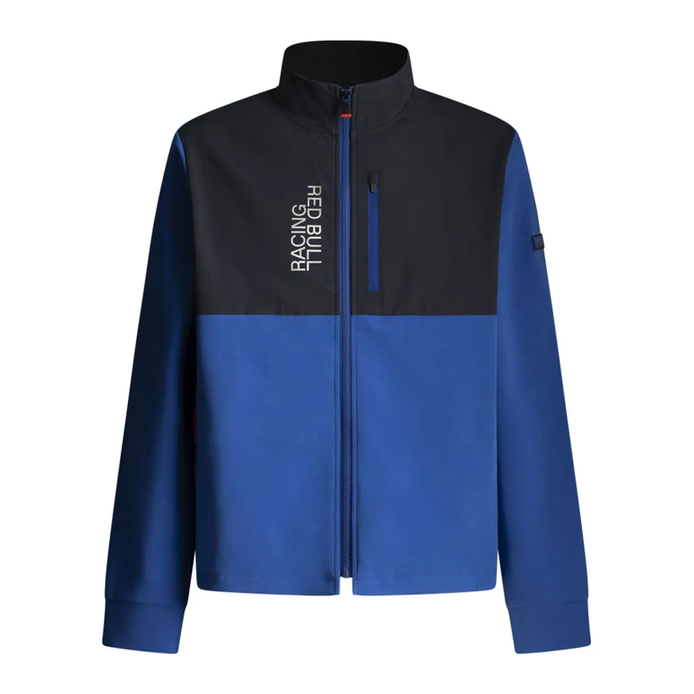 

Толстовка Red Bull Racing Colourblock Hybrid full zip, синий