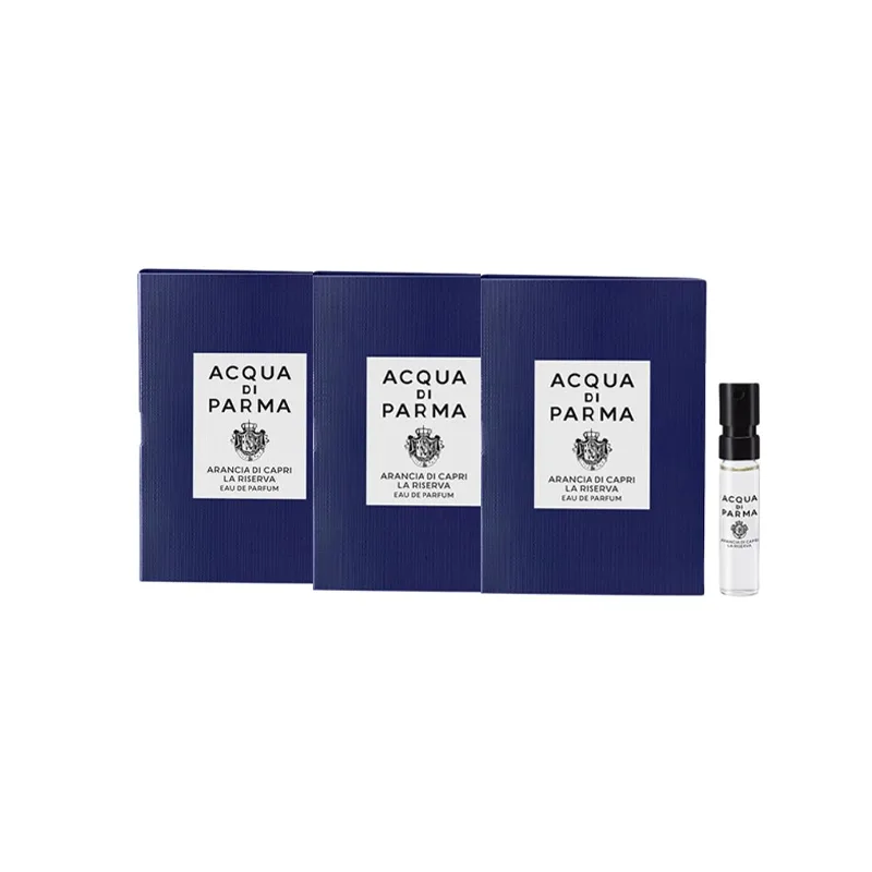 Acqua Di Parma PAERMAZHISHUI духи Orange Perfume мини-набор пробников Eau De Parfum EDP, 1.5ml*2 — фото 3