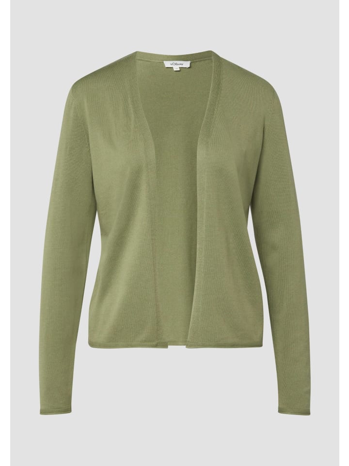 

s.Oliver Кардиган цвета 7900_оливково-зеленый