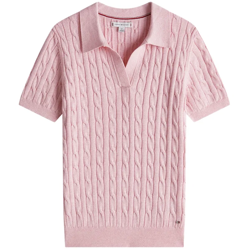 Джемпер Tommy Hilfiger розовый