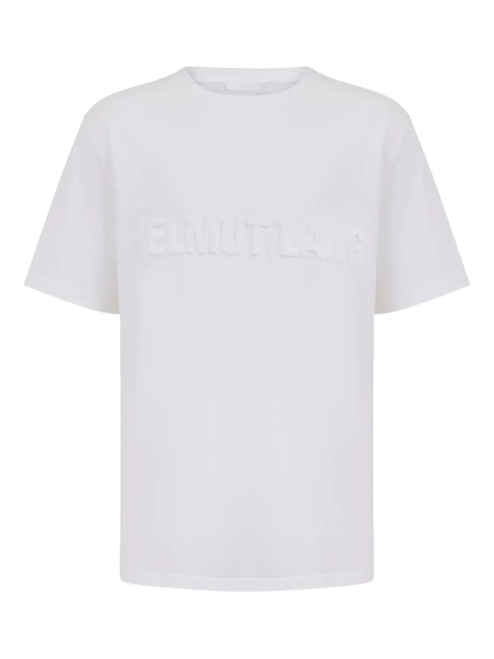

Футболка с тисненым логотипом Helmut Lang, белый