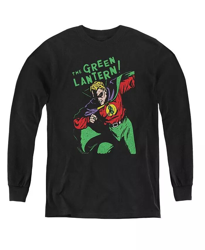 

Свитшот с длинным рукавом для мальчиков и подростков DC Comics, черный