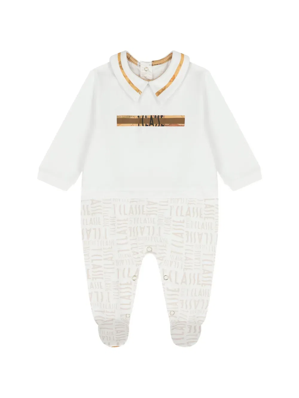 Детский комбинезон с принтом Alviero Martini Kids, белый