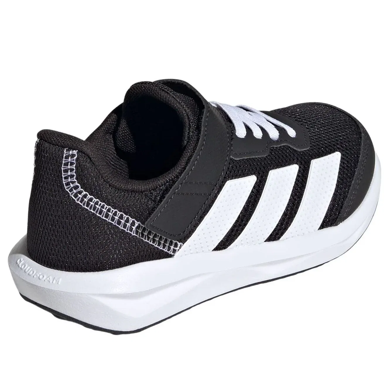 Детские кроссовки Adidas Faito 'Core Black Cloud White Cloud White' JQ9517, черный — фото 4