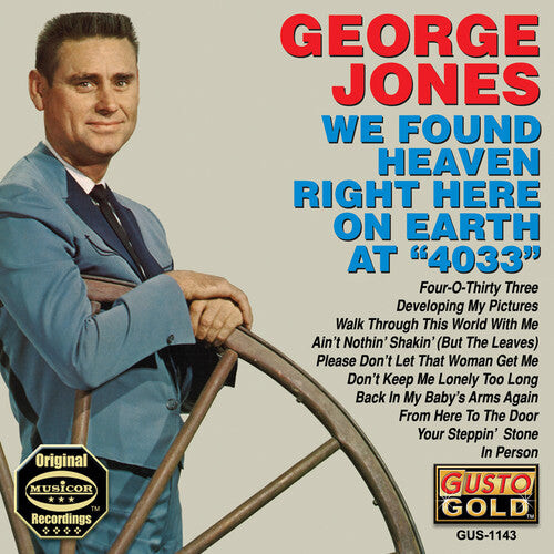

CD диск Jones, George: We Found Heaven Right Here on Earth at 4033