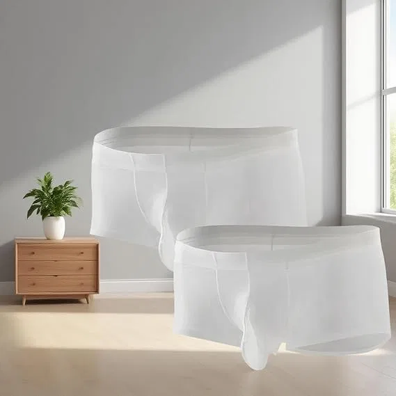 Боксеры ультратонкие Sheer White — фото 2