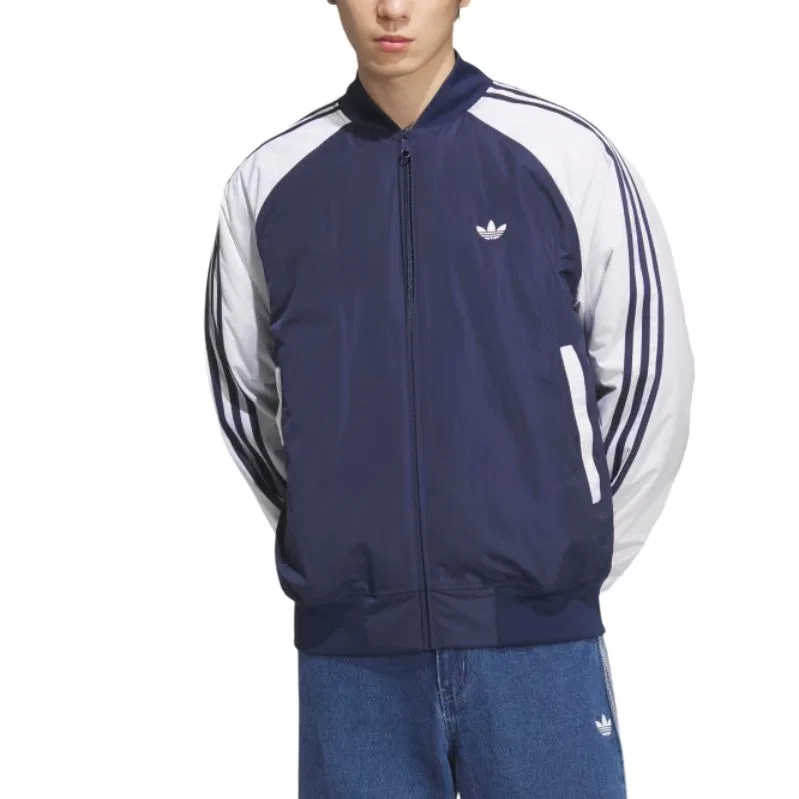 Куртка STANDARD10 Unisex Adidas Originals, Midnight Indigo/White — фото 4