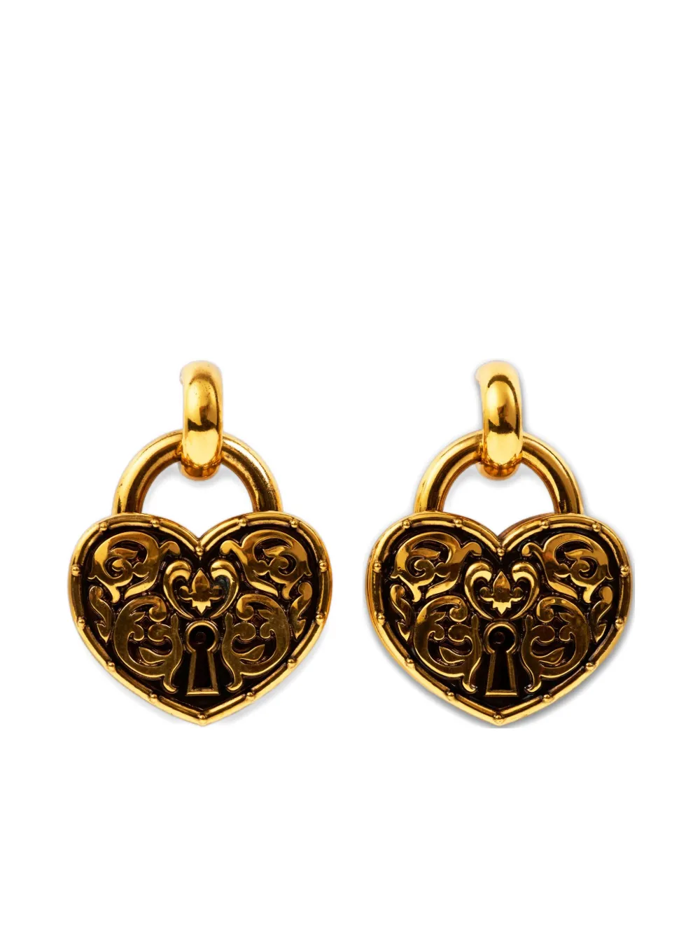 

Серьги Heart Padlock ETRO, золотой