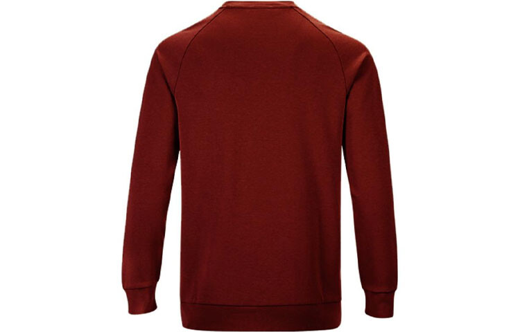 Толстовка унисекс красно-золотая Adidas, цвет Red Gold — фото 2