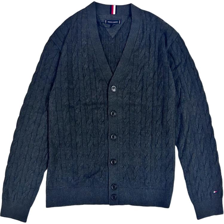 

Tommy Hilfiger Трикотажный свитер мужской темно-серый