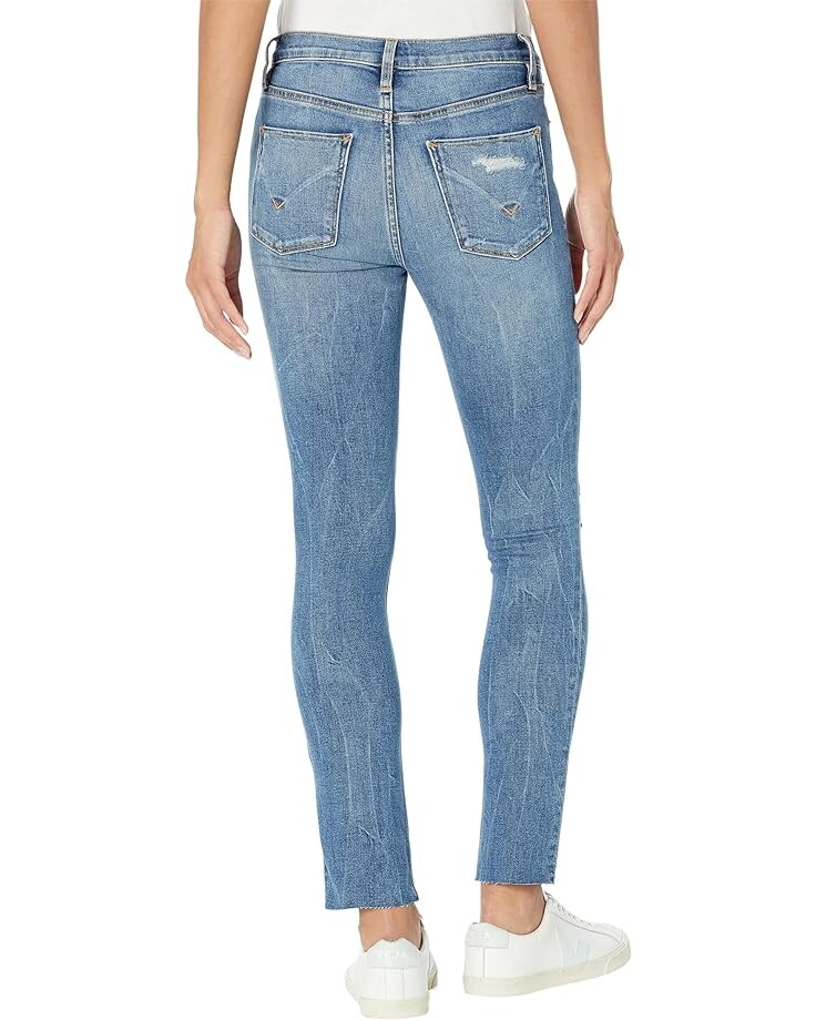

Джинсы Hudson Jeans Barbara High-Waist Super Skinny Ankle in Daybreak, цвет Daybreak