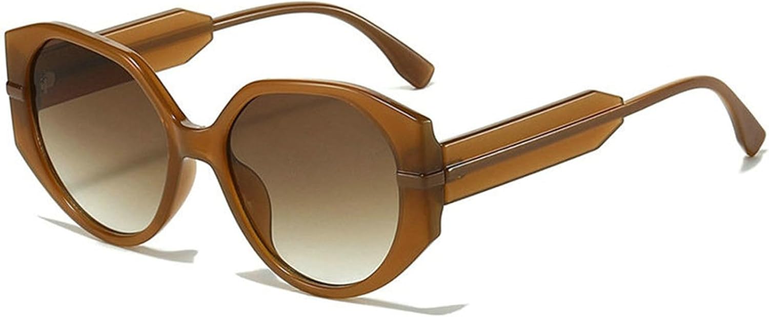 

Хелена Популярные модные овальные женские солнцезащитные очки класса люкс Винтажные дизайнерские солнцезащитные очки с градиентом конфетных цветов Мужские панк солнцезащитные очки S68 helena, C2