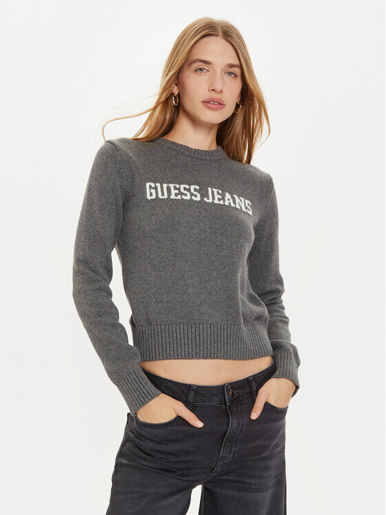 

Свитер обычного кроя Guess Jeans, серый