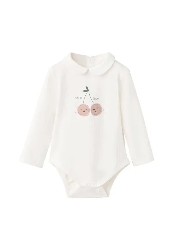 Боди Mango Kids, цвет светло-бежевый