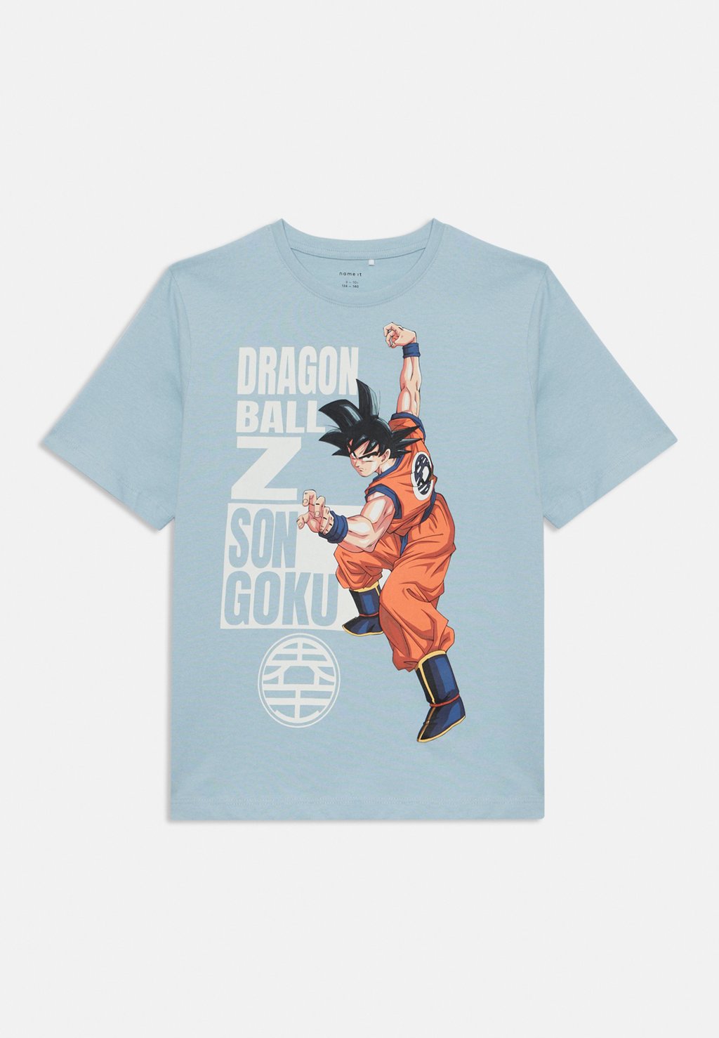 

Футболка с принтом FRITZ DRAGONBALL Name it, серый
