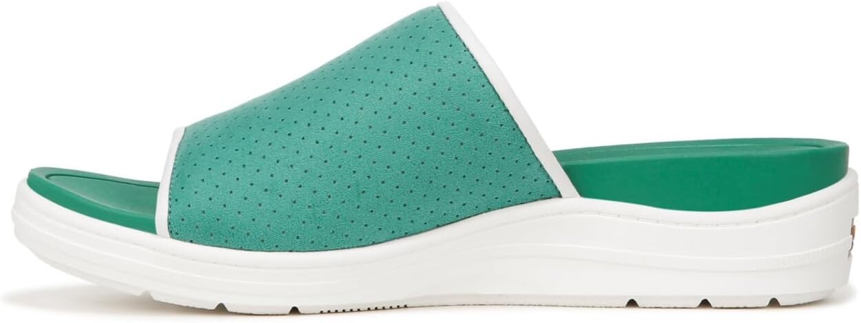 Сандалии Dr. Scholl's Time Off Set Slide Sandal, цвет Court Green Microfiber — фото 4
